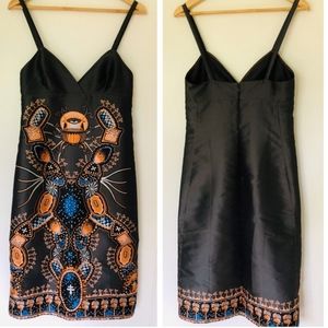x Revolve The Evil Eye Slip Dress in Charcoal
